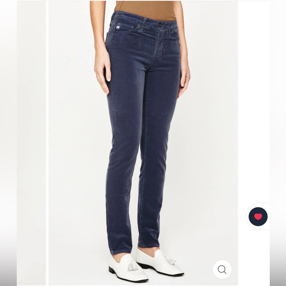 Adriano Goldshmied The Prima Mid-Rise Cigarette Blue. Size 29R